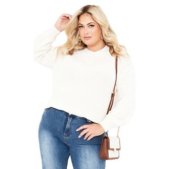 Avenue Women's Plus Size Paige Sweater