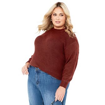 Avenue Women's Plus Size Paige Sweater