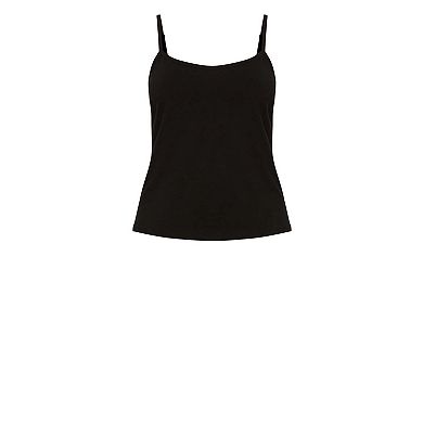 Avenue Women's Plus Size Essential Cotton Knit Cami
