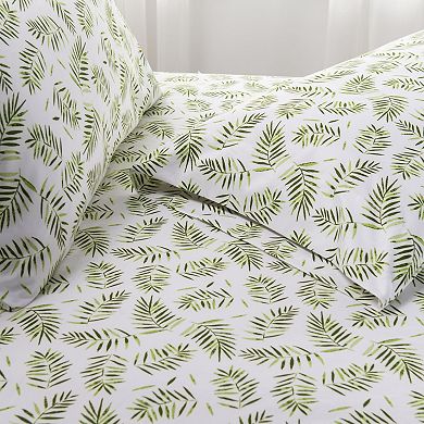Elegant Comfort 6-Piece Tropical Pattern Bed Sheet Set - Soft as a Hotel Premium Quality