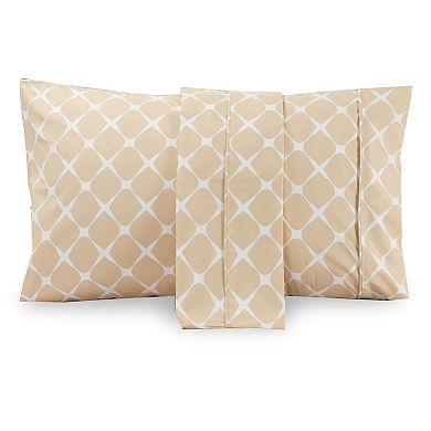 Elegant Comfort Luxury Soft Set Of 2 Bloomingdale Pattern Pillowcases