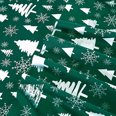 Elegant Comfort Cozy Soft Holiday Bed Sheet Set