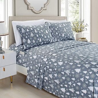 Elegant Comfort Cozy Soft Holiday Bed Sheet Set