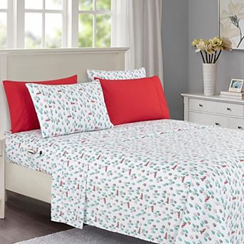 Elegant Comfort Cozy Soft Holiday Bed Sheet Set