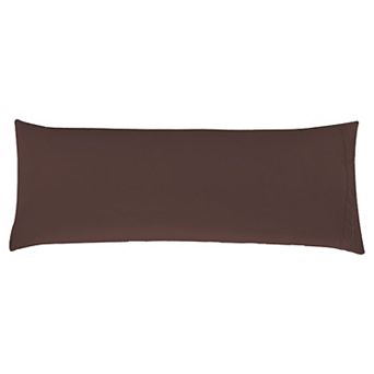 Elegant Comfort Luxury Soft Body Pillowcase - 1 pc - Three Line Embroidered Solid