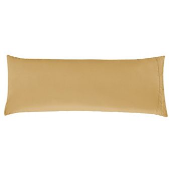 Elegant Comfort Luxury Soft Body Pillowcase - 1 pc - Three Line Embroidered Solid