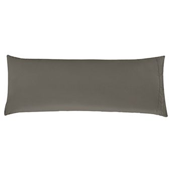 Elegant Comfort Luxury Soft Body Pillowcase - 1 pc - Three Line Embroidered Solid