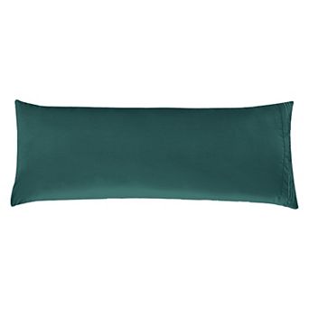 Elegant Comfort Luxury Soft Body Pillowcase - 1 pc - Three Line Embroidered Solid