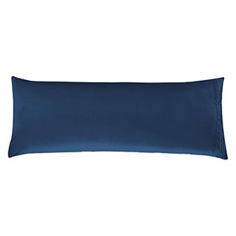 Elegant Comfort Luxury Soft Body Pillowcase - 1 pc - Three Line Embroidered Solid