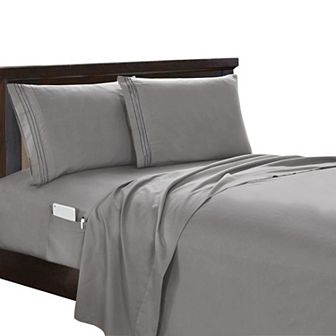 Elegant Comfort 4 pc Smart Storage Pocket Premium Quality Ultra Soft Deep Pocket Sheet Set