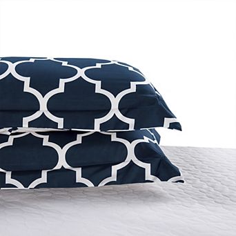 Elegant Comfort 3 pc Moroccan Trellis Reversible Comforter Set