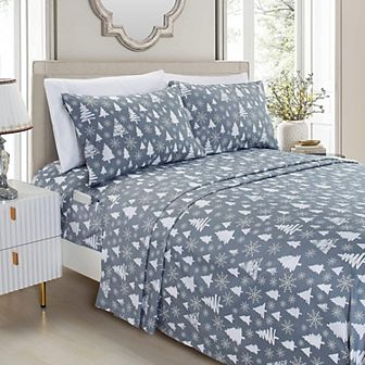 Elegant Comfort Cozy Soft Holiday Bed Sheet Set