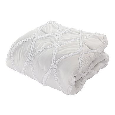 Elegant Comfort 10-pc Infinity Design Comforter Set Include 6-pc Sheet Set With Sided Storage Pocket