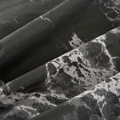 Elegant Comfort Luxury Soft Marble Printed Pattern Set Of 2 Pillowcases