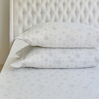 Elegant Comfort 4 pc Holiday Flannel Sheet Set - 100% Turkish Cotton