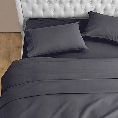 Elegant Comfort 4-Piece 100% Turkish Cotton Flannel Bed Sheet Set