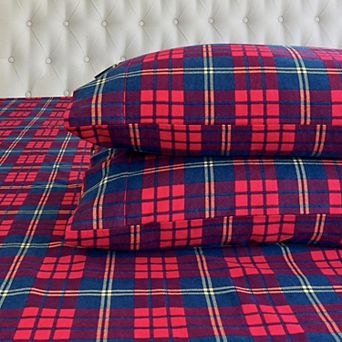 Elegant Comfort 4 pc 100% Turkish Cotton Flannel Bed Sheet Set