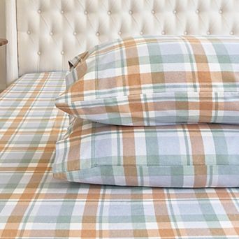 Elegant Comfort 4 pc 100% Turkish Cotton Flannel Bed Sheet Set