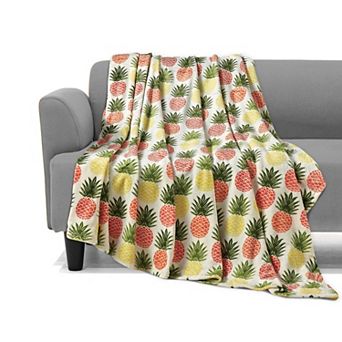 Elegant Comfort Decorative Flannel Fleece Throw Blanket 50x70