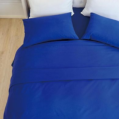 Elegant Comfort 4-Piece 100% Turkish Cotton Flannel Bed Sheet Set