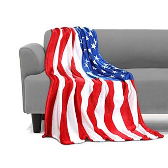 Elegant Comfort Decorative Flannel Fleece Throw Blanket 50x70