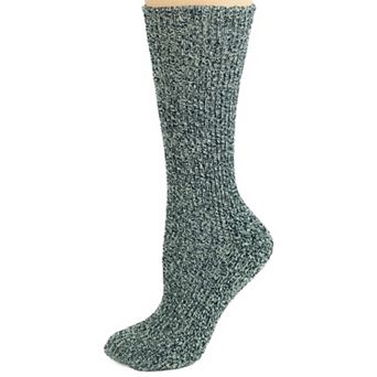 Regenerated Wool Diabetic Outdoor Hiking Extra Wide Calf Men Socks