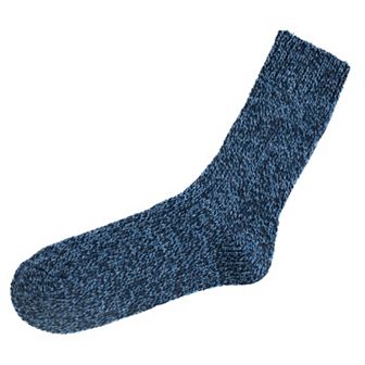 Regenerated Wool Diabetic Outdoor Hiking Extra Wide Calf Men Socks