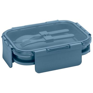 Lexi Home 58.5 oz. 2-Pack Premium Double-Layer Glass Bento Box Set
