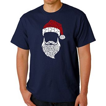 Feliz Navidad Santa Claus - Men's Word Art T-shirt