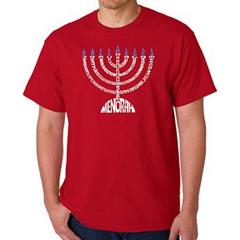 Menorah - Men's Word Art T-shirt