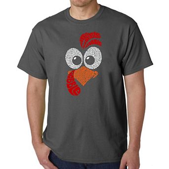 Turkey Face - Men's Word Art T-shirt