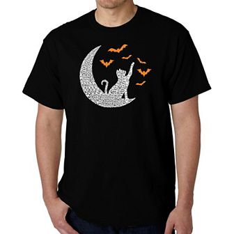 Lunar Bats - Men's Word Art T-shirt