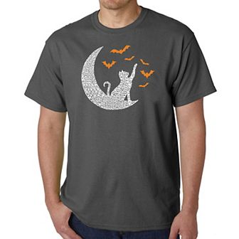 Lunar Bats - Men's Word Art T-shirt