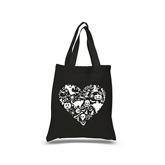 Halloween Heart - Small Word Art Tote Bag