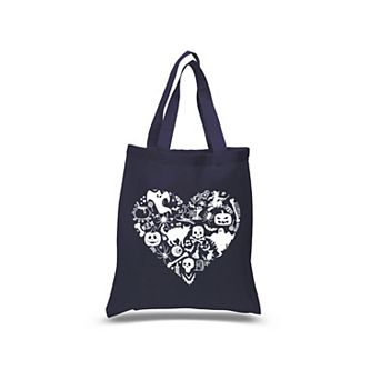 Halloween Heart - Small Word Art Tote Bag