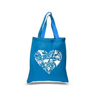 Halloween Heart - Small Word Art Tote Bag