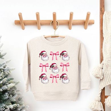 Coquette Santa Chart Youth Ultra-soft Graphic Sweatshirt