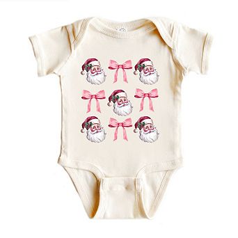 Coquette Santa Chart Baby Bodysuit