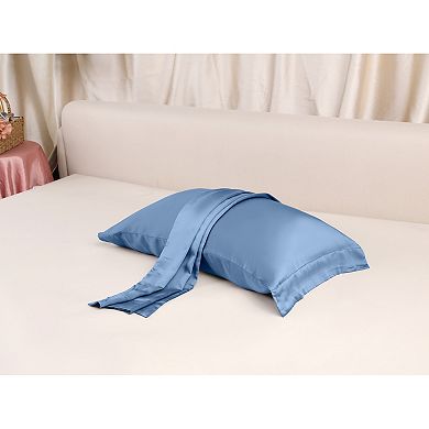 Set of 2 Pillow Cases, Soft Cooling Pillow Covers with Envelope Closure, Gift for Women Men