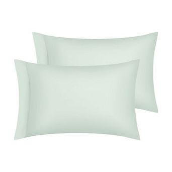 Set of 2 Pillow Cases, Soft Cooling Pillow Covers with Envelope Closure, Gift for Women Men