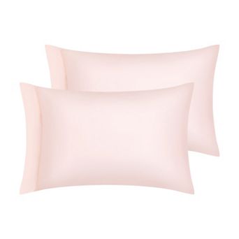 Set of 2 Pillow Cases, Soft Cooling Pillow Covers with Envelope Closure, Gift for Women Men