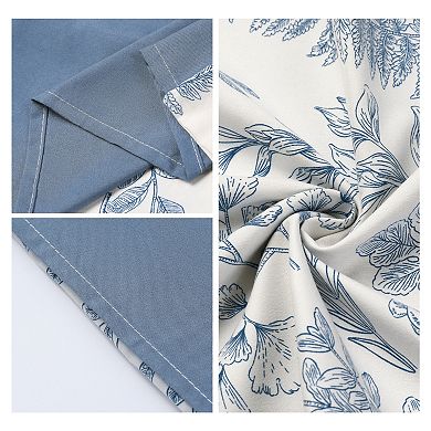 2 Pack Pillowcase for Hair and Skin Breathable, Soft Floral Pillow Cases with Envelope Closure