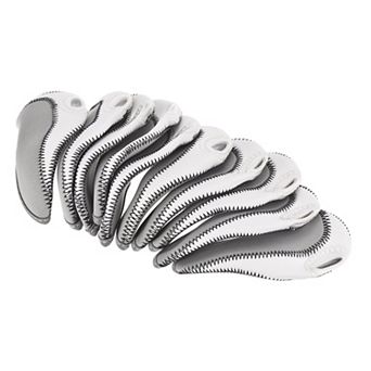 Golf Club Iron Head Covers, Visible Window Waterproof Protection Sleeves For Outdoor Sport