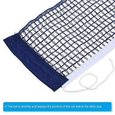 Table Tennis Net Replacement Ping Pong Net String Tension Thicken, Blue