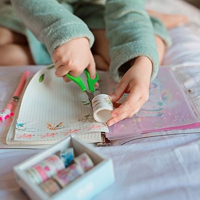 Clear Binder Cover, Loose Leaf Binder Protector Refillable Notebook Shell With Snap Button Closure