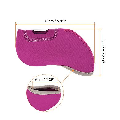 Golf Club Iron Head Covers, Visible Window Waterproof Protection Sleeve for Outdoor Sport