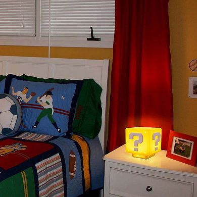 Set of 2 Mario Night Light With Sound Effects