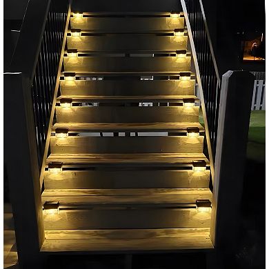 6-pack Solar Powered Ice Bricks Path Lights