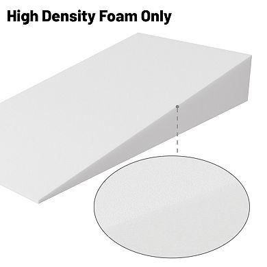 Continental Sleep, Extra Wide Bed Wedge Pillow, Tringle Incline Cushion To Elevate Upper Body