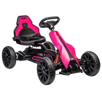 Aosom 12v Electric Go Kart For Kids W/ Adjustable Speed
